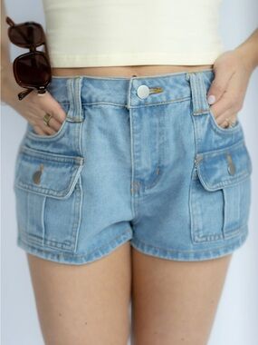 Ready To Roll Denim Shorts